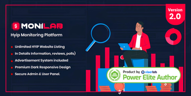 MoniLab - HYIP Monitoring Platform cover image