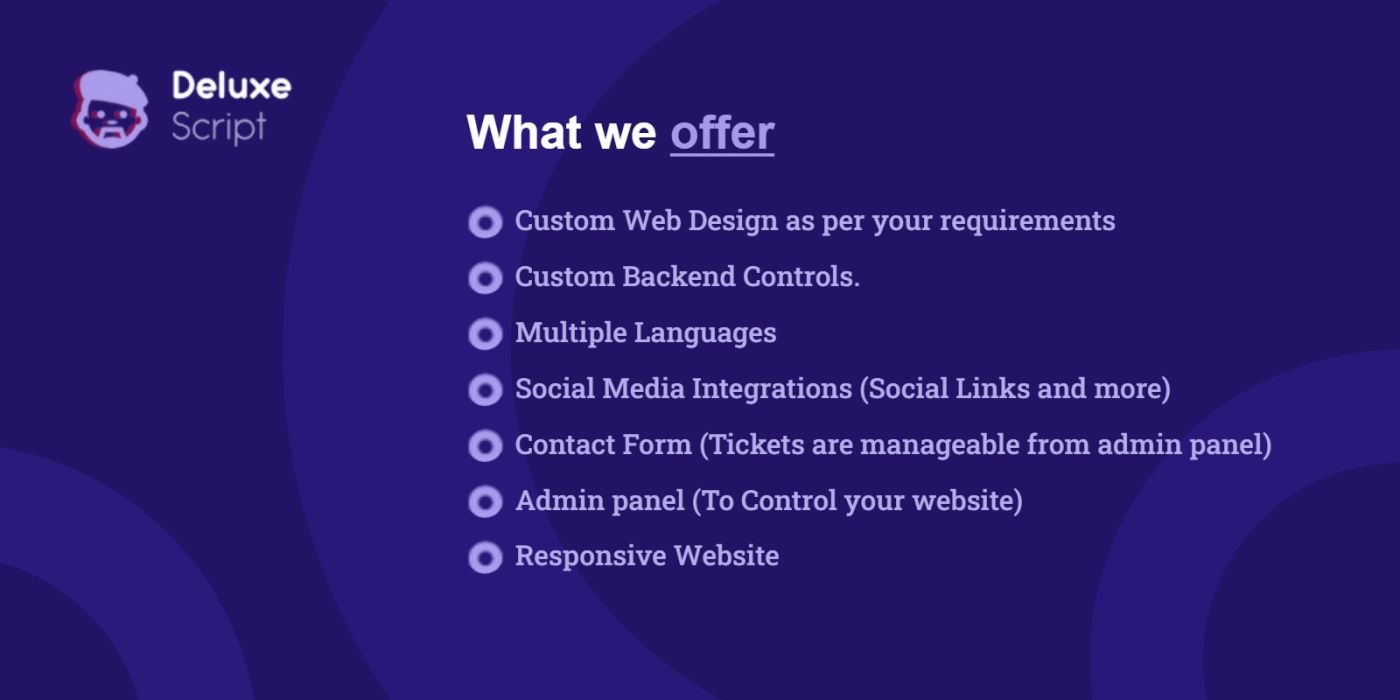 Develop Custom Designed Professional Website cover image