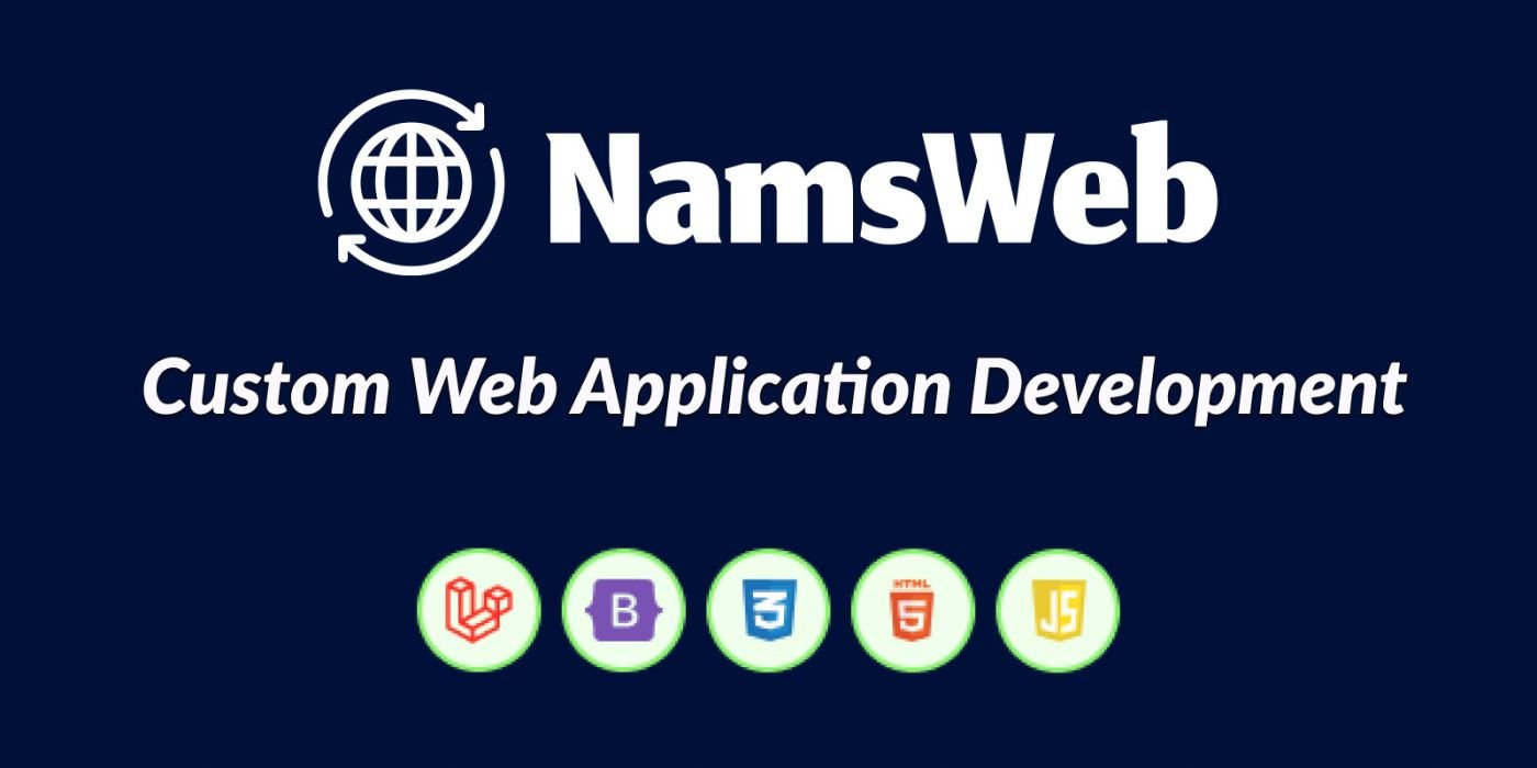 Custom Web Application Development - PHP Laravel cover image