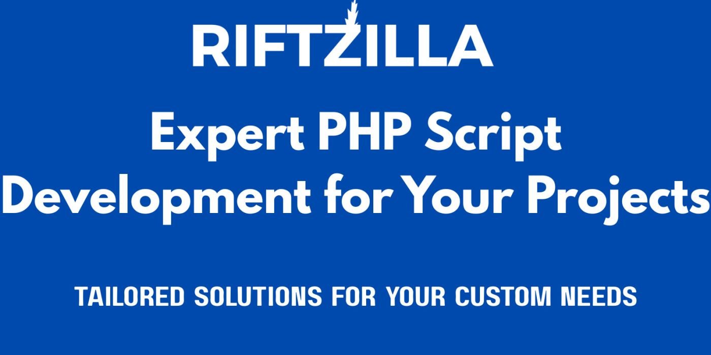 Custom PHP Script Development cover image