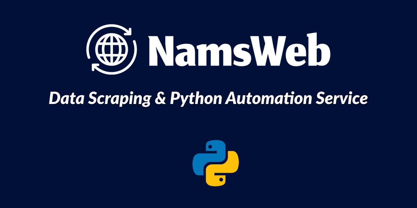 Data Scraping And Python Automation Service cover image