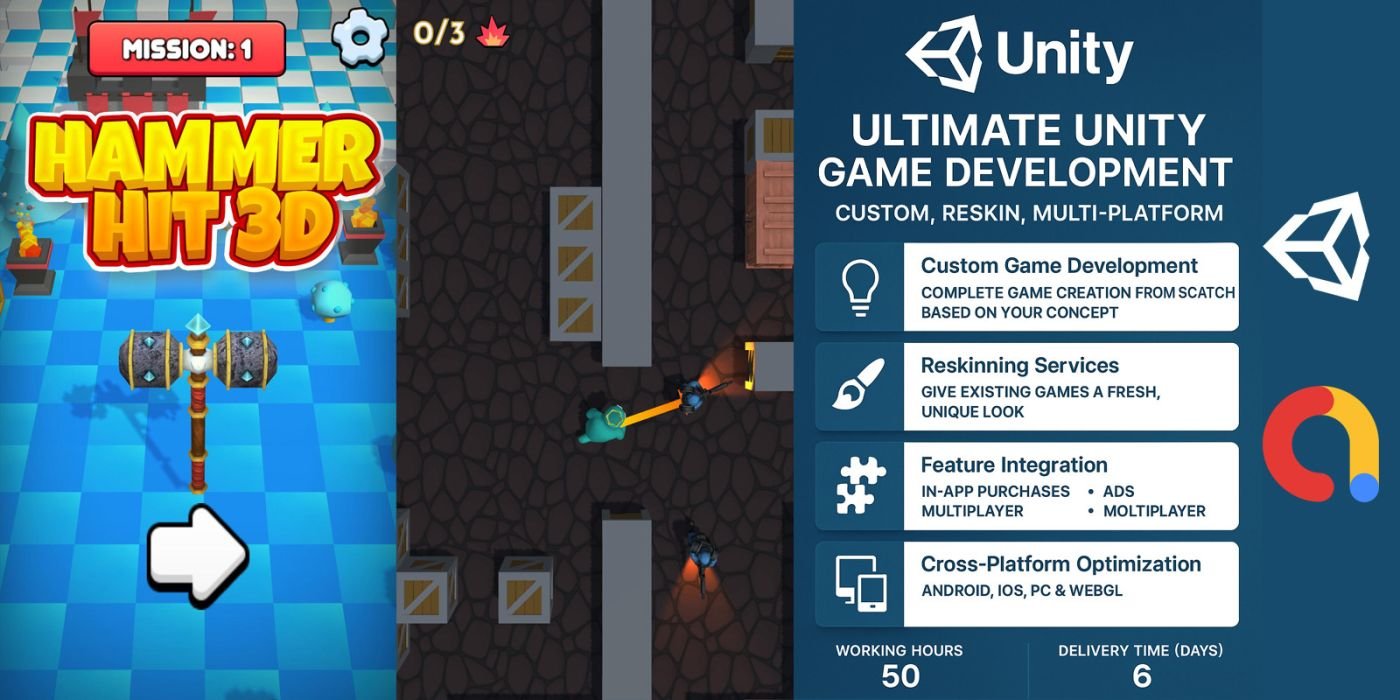 Ultimate Unity Game Development Reskin cover image