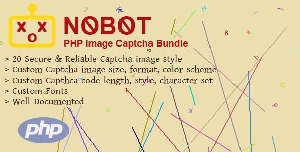 NoBot - PHP Image Captcha Bundle cover image