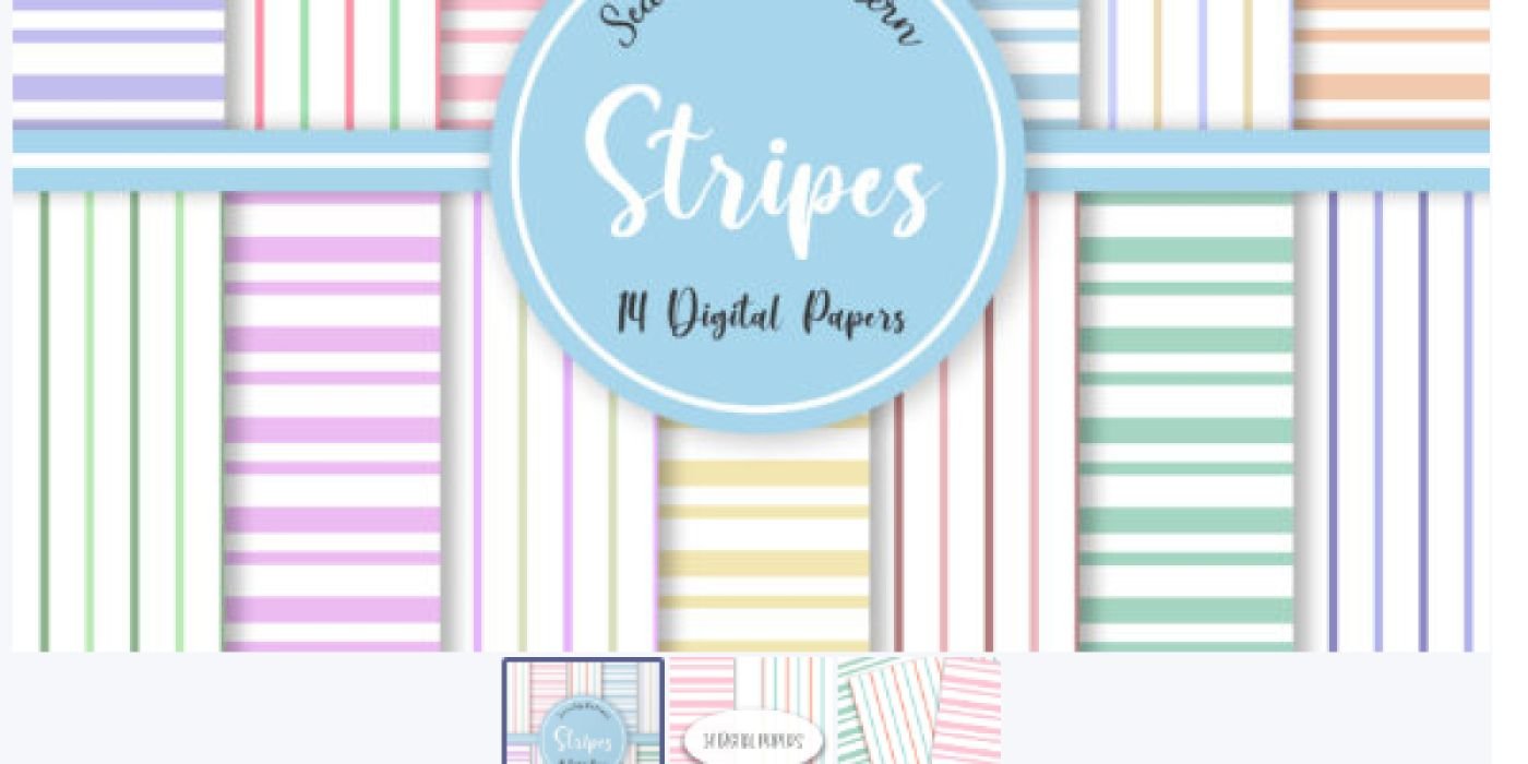 Pastel Stripes Seamless Pattern cover image