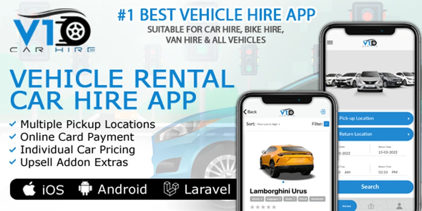 Car Van Bike Scooter Caravan Motorhome Hire App cover image
