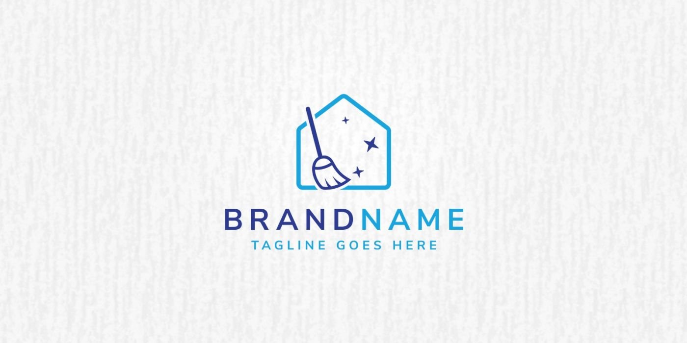 House Cleaning Logo Template cover image