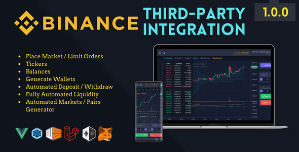 Binance Exchange Provider For Bicrypto Trading Platform cover image