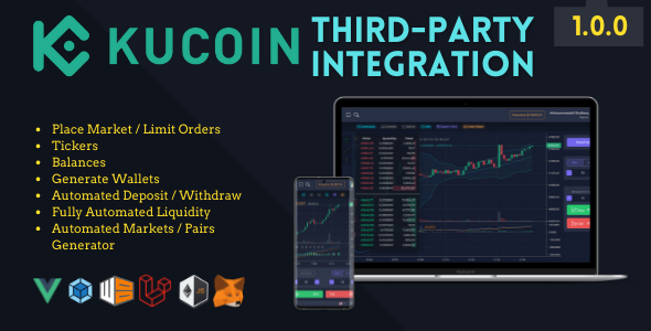 KuCoin Exchange Provider For Bicrypto - Market/Limit Orders, Fully Automated Liquidity cover image