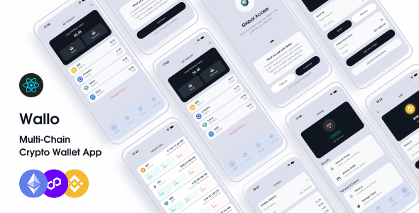 Wallo – Multi-Chain Crypto Wallet cover image